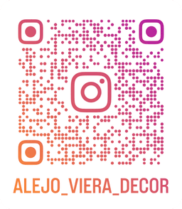 Código QR para seguir a Alejo Viera Decor en Instagram